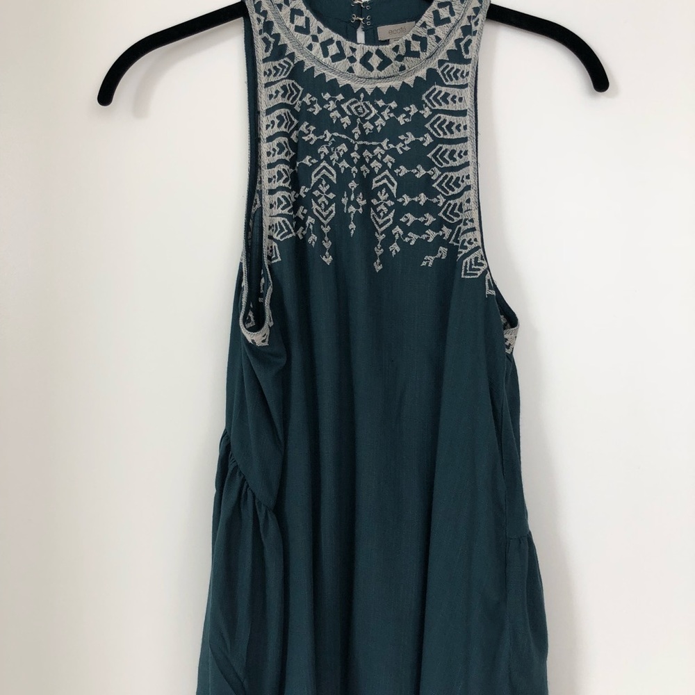 Blue flowing tank top from Urban
